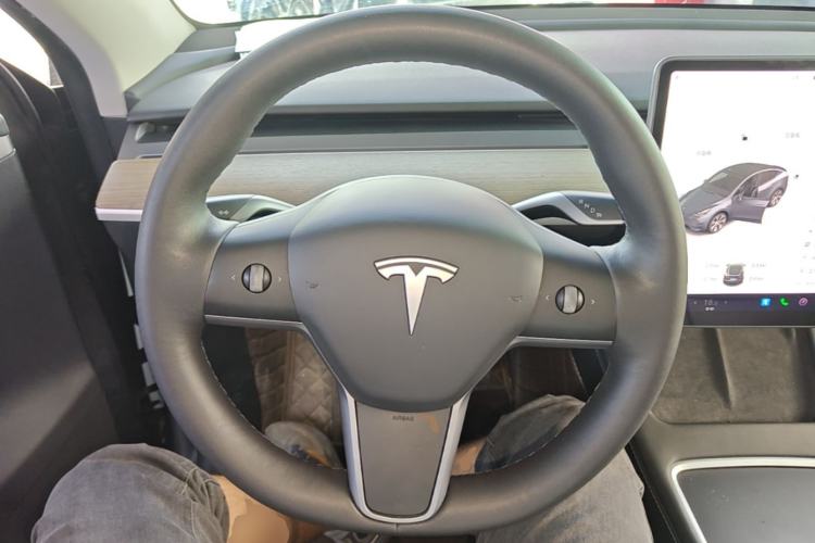 Used Tesla Model Y 2022 Rear-Wheel-Drive Version Steering Wheel