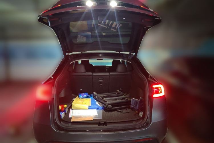 Used Tesla Model Y 2022 Revised Version Rear-Wheel Drive Trunk