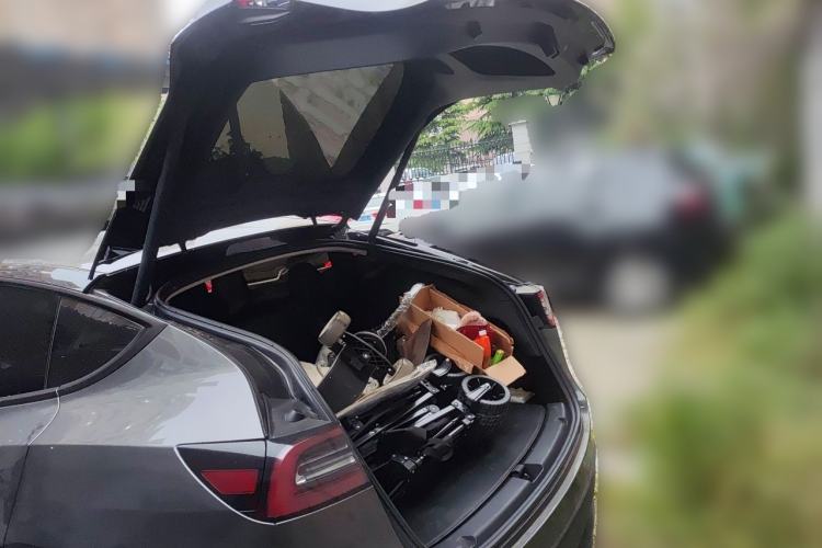 Used Tesla Model Y 2022 Revised Version Rear-Wheel Drive Trunk