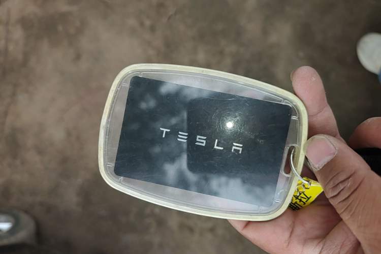 Used Tesla Model Y 2022 Revised Version Rear-Wheel Drive Vehicle Key