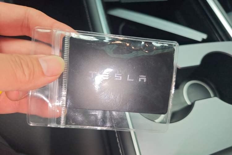 Used Tesla Model Y 2022 Rear-Wheel-Drive Version Vehicle Key