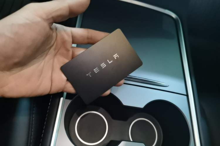 Used Tesla Model Y 2022 Revised Version Rear-Wheel Drive Vehicle Key