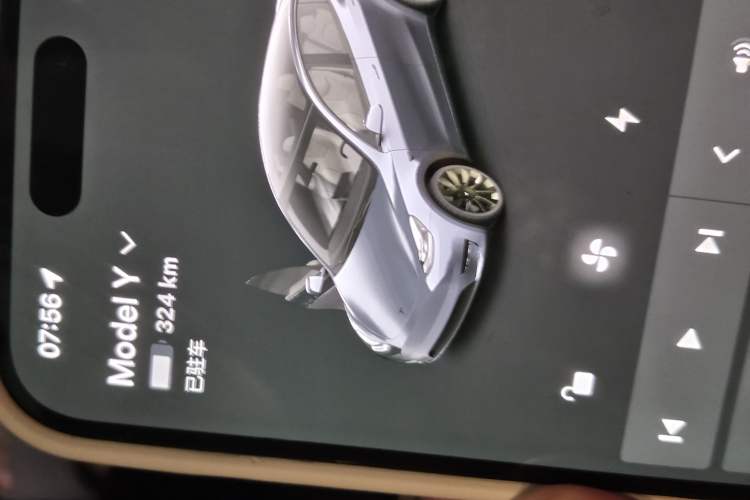 Used Tesla Model Y 2022 Revised Version Rear-Wheel Drive Vehicle Key