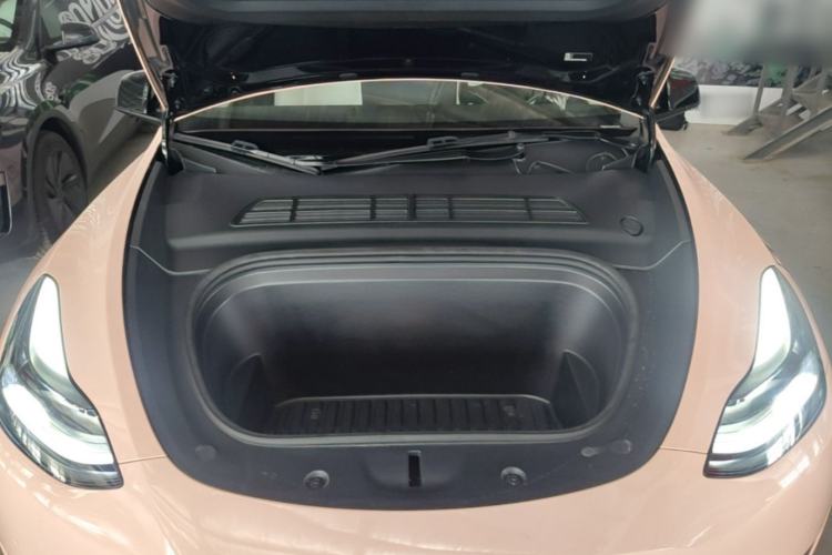 Used Tesla Model Y 2022 Revised Version Rear-Wheel Drive Engine Bay