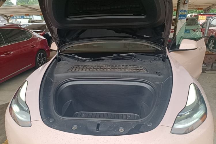 Used Tesla Model Y 2022 Revised Version Rear-Wheel Drive Engine Bay