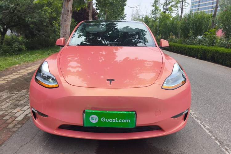 Used Tesla Model Y 2022 Revised Version Long-Range All-Wheel Drive Front