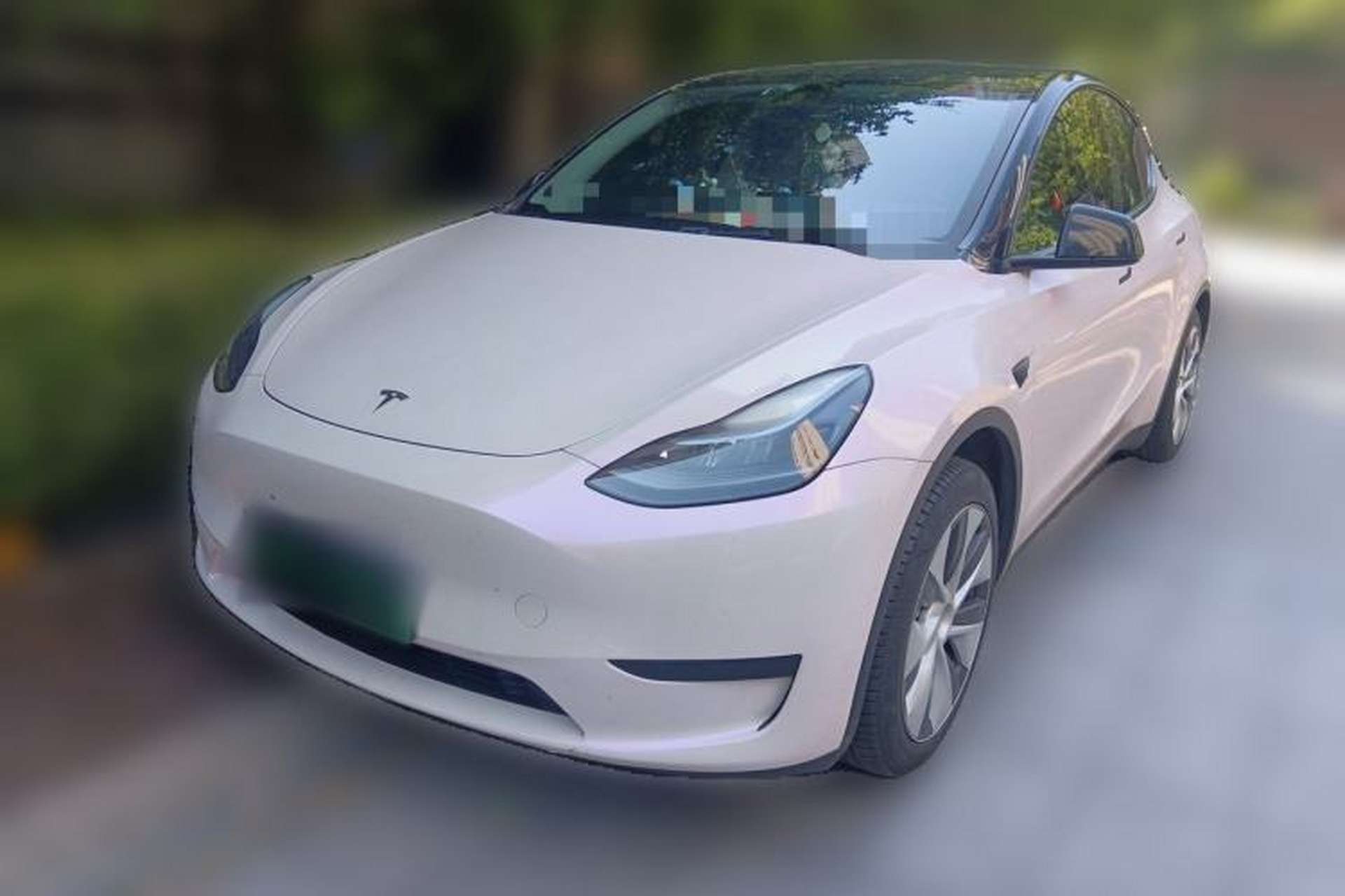 Used Tesla Model Y 2022 Revised Version Rear-Wheel Drive Front Left 45 Deg