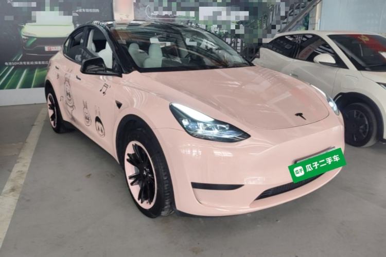 Used Tesla Model Y 2022 Revised Version Rear-Wheel Drive Front Right 45 Deg
