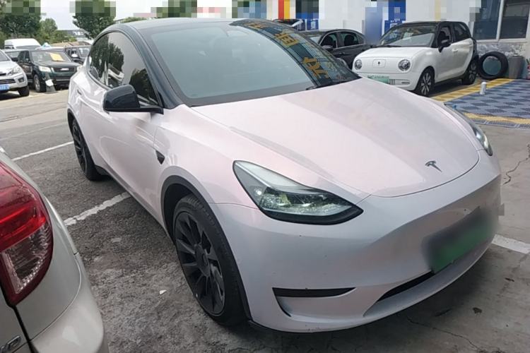 Used Tesla Model Y 2022 Revised Version Rear-Wheel Drive Front Right 45 Deg