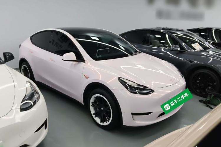 Used Tesla Model Y 2022 Revised Version Rear-Wheel Drive Front Right 45 Deg