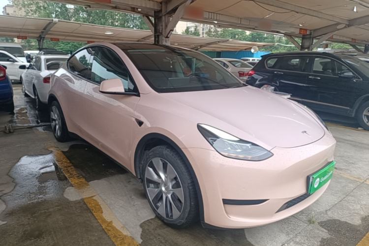 Used Tesla Model Y 2022 Revised Version Rear-Wheel Drive Front Right 45 Deg