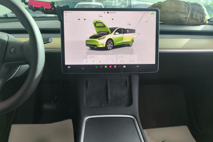 Used Tesla Model Y 2022 Revised Version Rear-Wheel Drive Audio And AC Panel