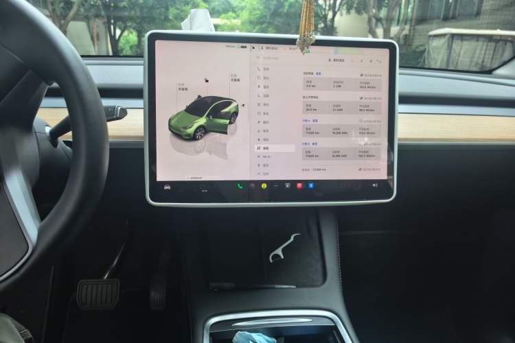 Used Tesla Model Y 2022 Rear-Wheel-Drive Version Audio And AC Panel