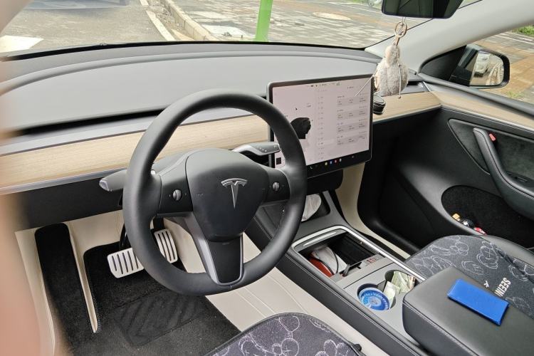 Used Tesla Model Y 2022 Performance High-Performance All-Wheel-Drive Version Center Console