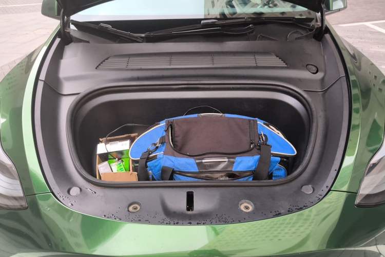 Used Tesla Model Y 2022 Revised Version Rear-Wheel Drive Engine Bay