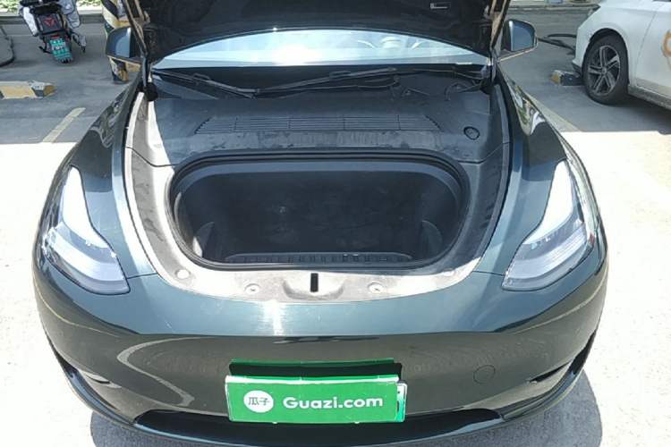 Used Tesla Model Y 2022 Revised Version Rear-Wheel Drive Engine Bay