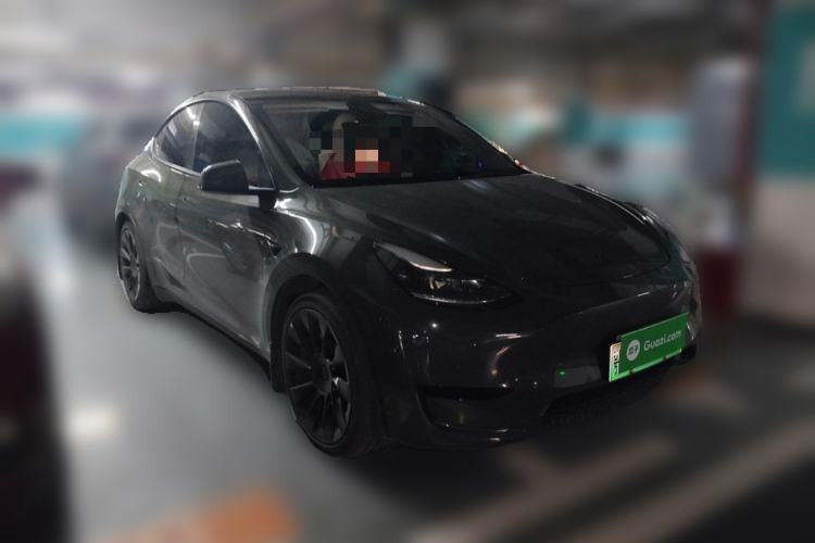Used Tesla Model Y 2022 Rear-Wheel-Drive Version Front Right 45 Deg