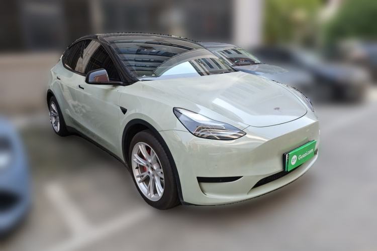 Used Tesla Model Y 2022 Revised Version Rear-Wheel Drive Front Right 45 Deg