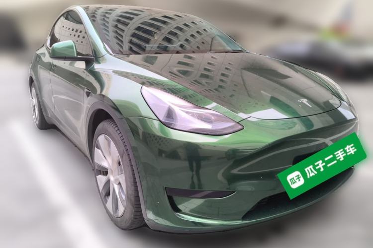 Used Tesla Model Y 2022 Revised Version Rear-Wheel Drive Front Right 45 Deg