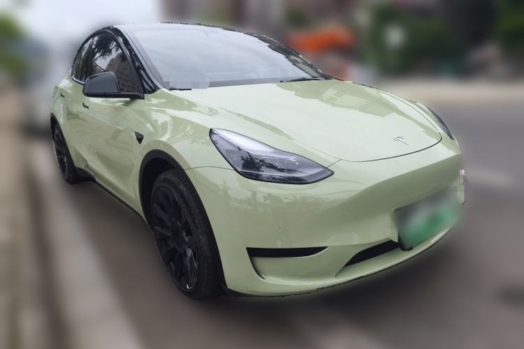 Used Tesla Model Y 2022 Revised Version Rear-Wheel Drive Front Right 45 Deg