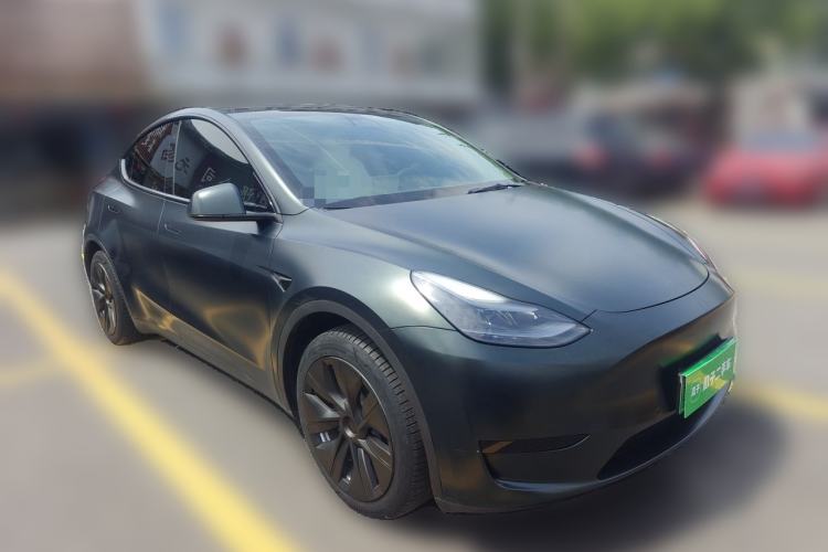 Used Tesla Model Y 2022 Revised Version Rear-Wheel Drive Front Right 45 Deg