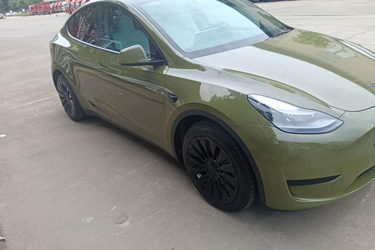 Used Tesla Model Y 2022 Revised Version Rear-Wheel Drive Front Right 45 Deg