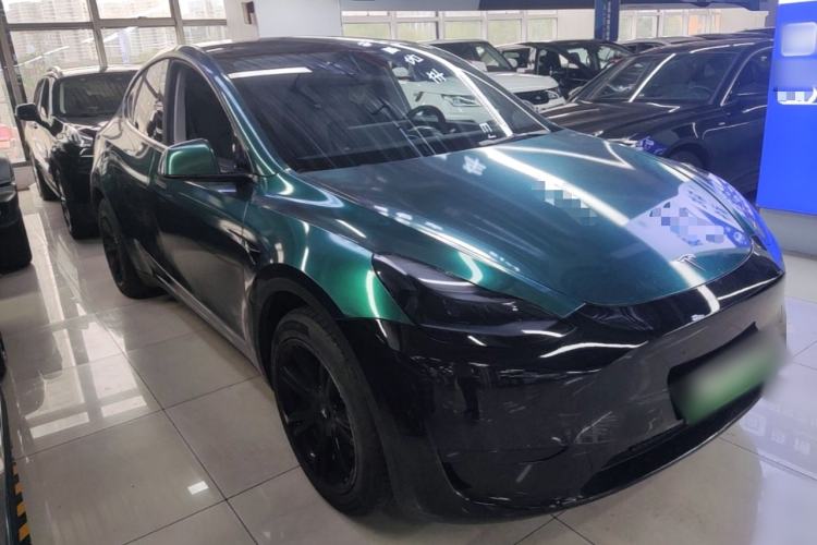 Used Tesla Model Y 2022 Revised Version Rear-Wheel Drive Front Right 45 Deg