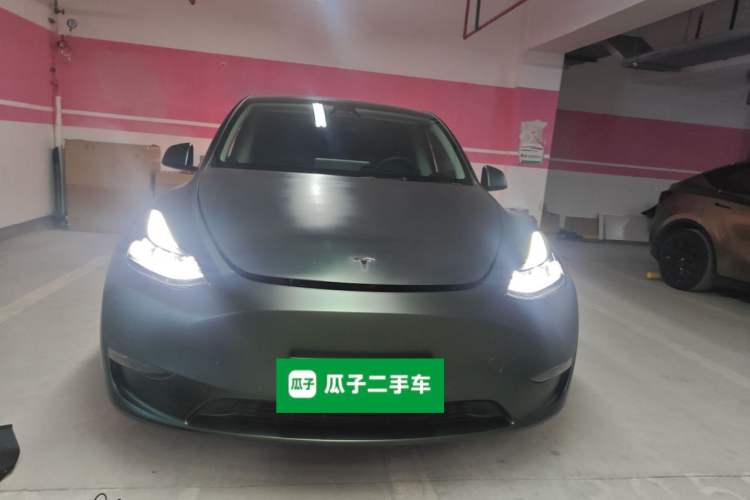 Used Tesla Model Y 2022 Revised Version Long-Range All-Wheel Drive Front