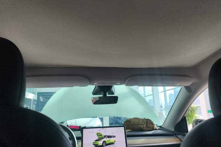 Used Tesla Model Y 2022 Revised Version Rear-Wheel Drive Headliner