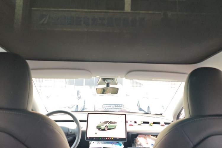 Used Tesla Model Y 2022 Revised Version Rear-Wheel Drive Headliner