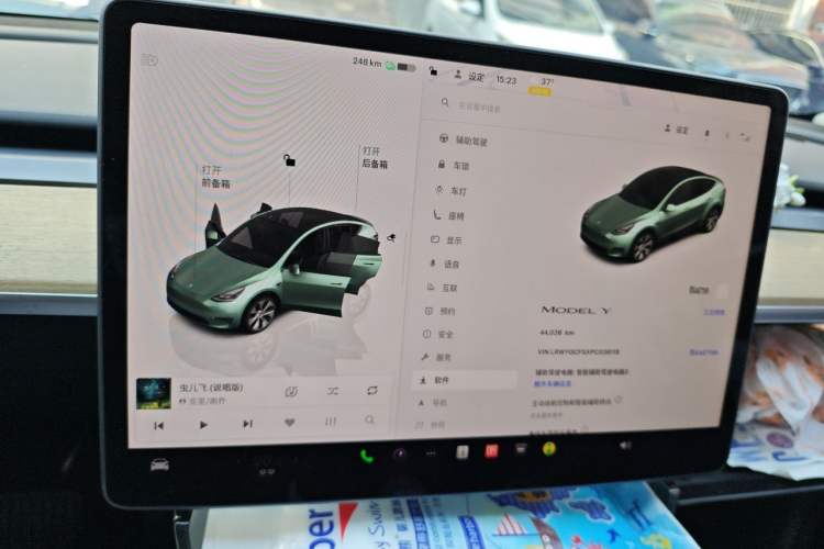 Used Tesla Model Y 2022 Revised Version Rear-Wheel Drive Instrument Cluster