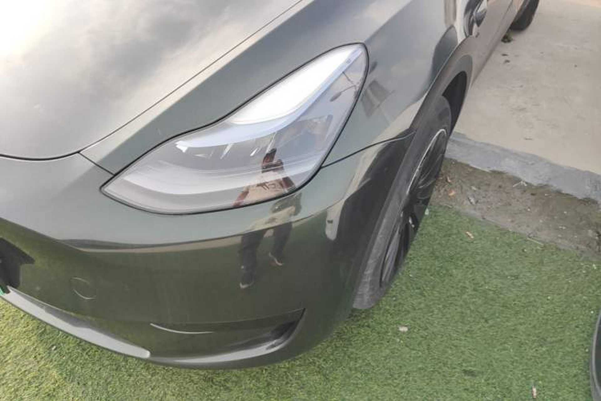 Used Tesla Model Y 2022 Rear-Wheel-Drive Version Left Front Headlight