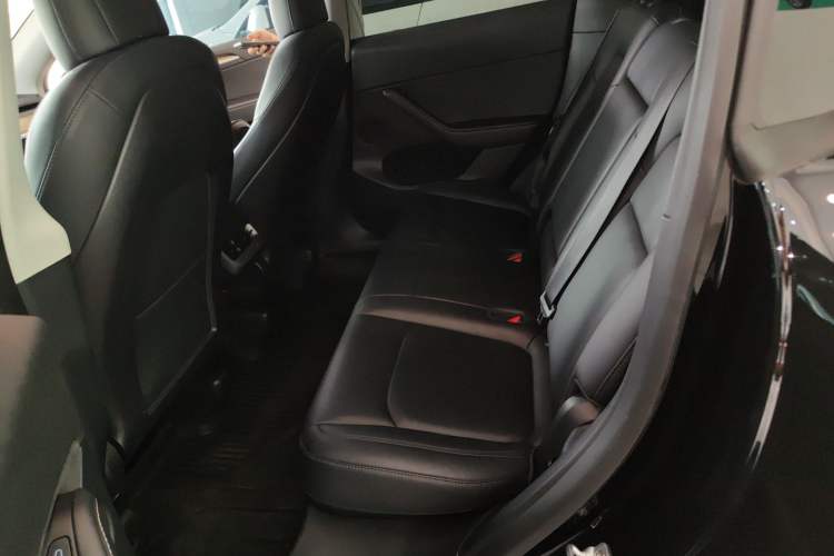 Used Tesla Model Y 2022 Long-Range All-Wheel-Drive Version Left Rear Seat