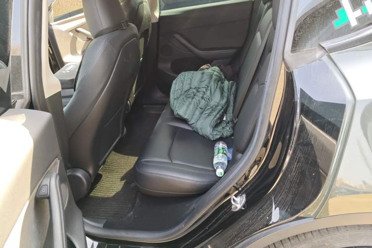 Used Tesla Model Y 2022 Performance High-Performance All-Wheel-Drive Version Left Rear Seat