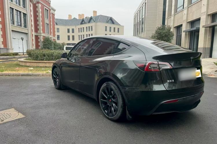 Used Tesla Model Y 2022 Rear-Wheel-Drive Version Rear Left 45 Deg