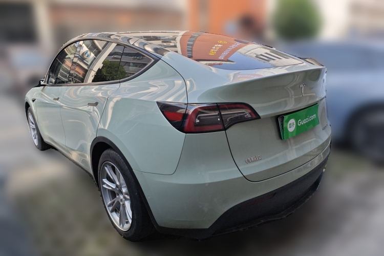 Used Tesla Model Y 2022 Revised Version Rear-Wheel Drive Rear Left 45 Deg