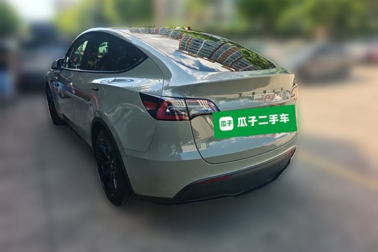 Used Tesla Model Y 2022 Rear-Wheel-Drive Version Rear Left 45 Deg