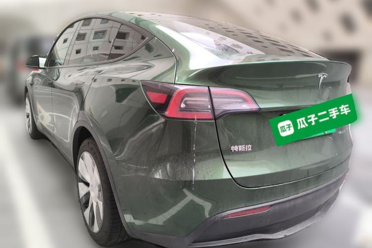 Used Tesla Model Y 2022 Revised Version Rear-Wheel Drive Rear Left 45 Deg