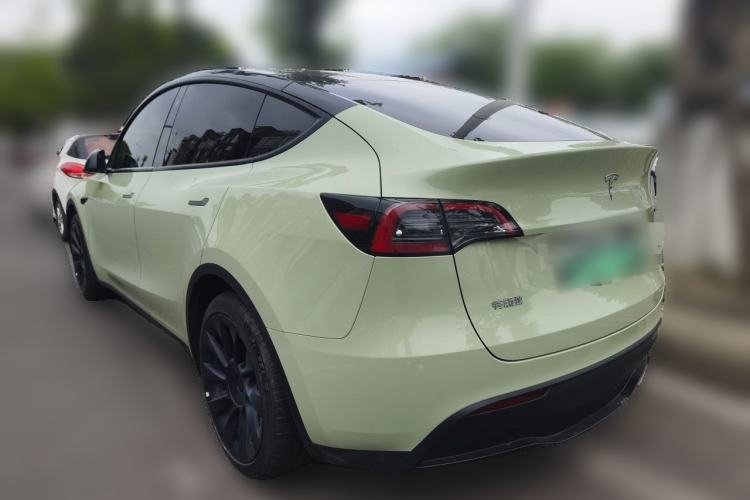 Used Tesla Model Y 2022 Revised Version Rear-Wheel Drive Rear Left 45 Deg