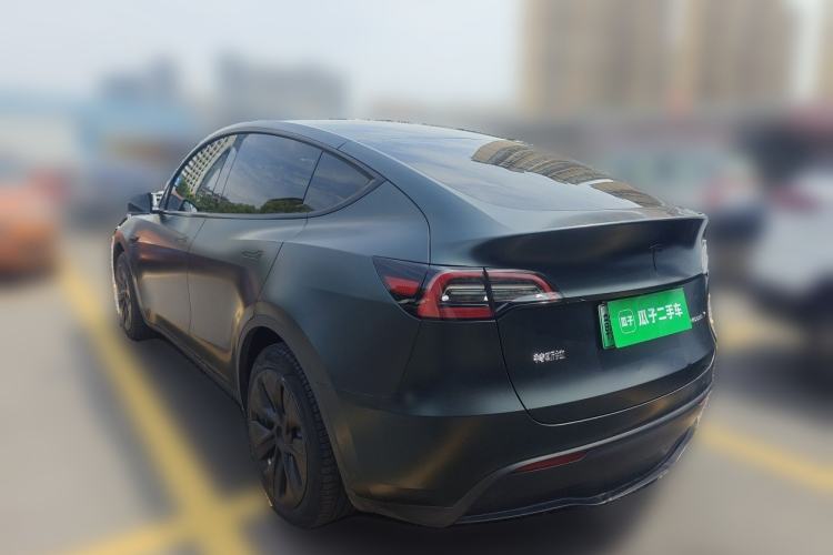 Used Tesla Model Y 2022 Revised Version Rear-Wheel Drive Rear Left 45 Deg