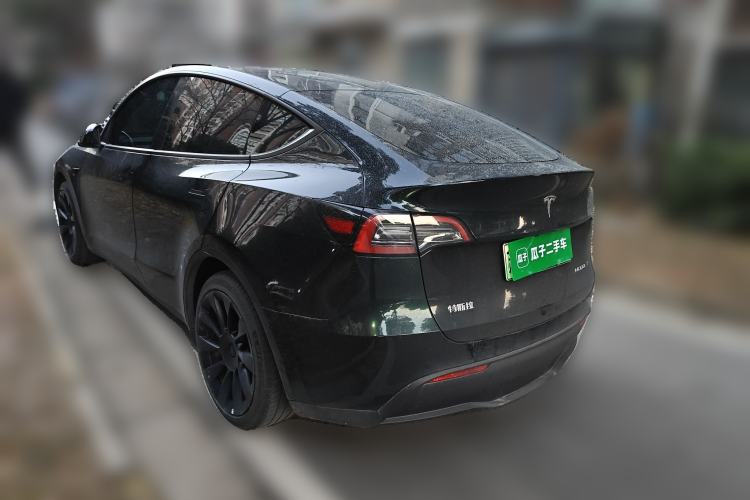 Used Tesla Model Y 2022 Rear-Wheel-Drive Version Rear Left 45 Deg