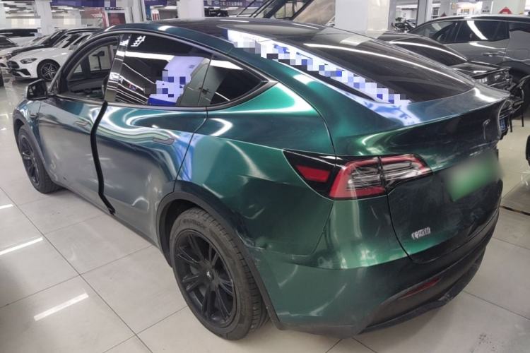 Used Tesla Model Y 2022 Revised Version Rear-Wheel Drive Rear Left 45 Deg