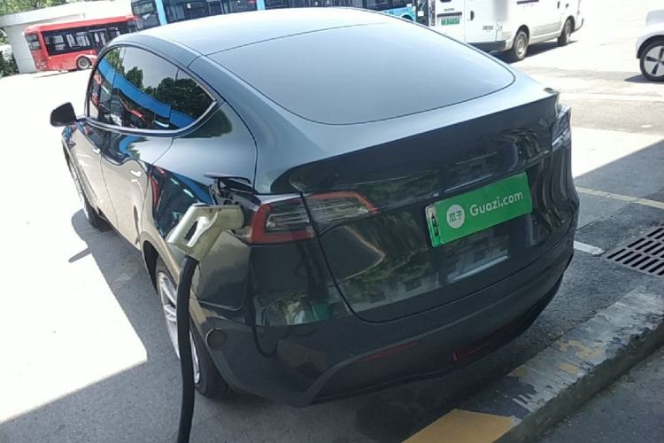 Used Tesla Model Y 2022 Revised Version Rear-Wheel Drive Rear Left 45 Deg