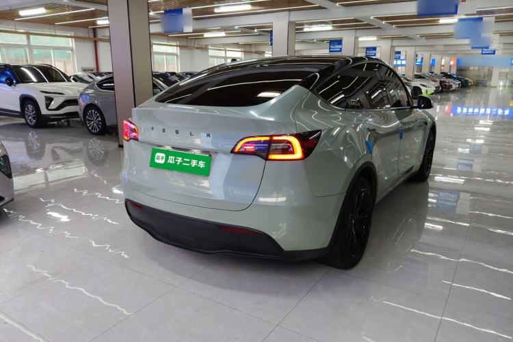 Used Tesla Model Y 2022 Revised Version Rear-Wheel Drive Rear Right 45 Deg