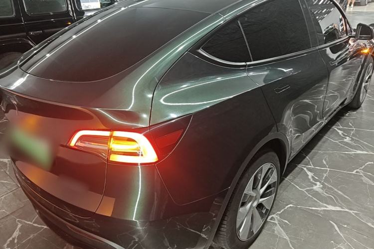 Used Tesla Model Y 2022 Revised Version Rear-Wheel Drive Rear Right 45 Deg