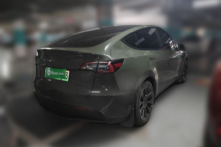 Used Tesla Model Y 2022 Rear-Wheel-Drive Version Rear Right 45 Deg