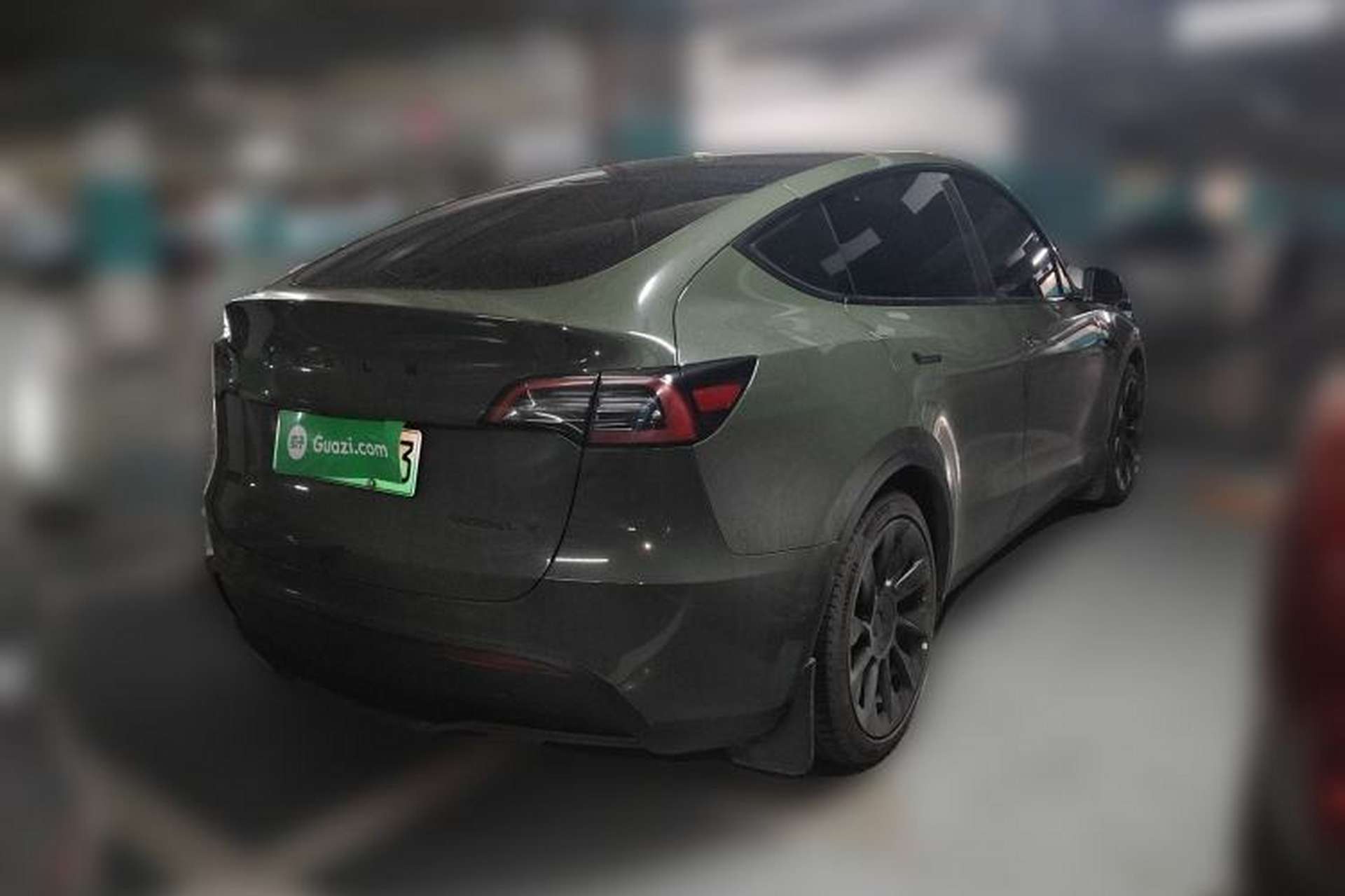 Used Tesla Model Y 2022 Rear-Wheel-Drive Version Rear Right 45 Deg