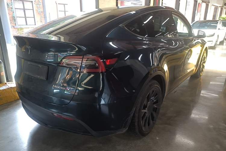 Used Tesla Model Y 2022 Revised Version Rear-Wheel Drive Rear Right 45 Deg