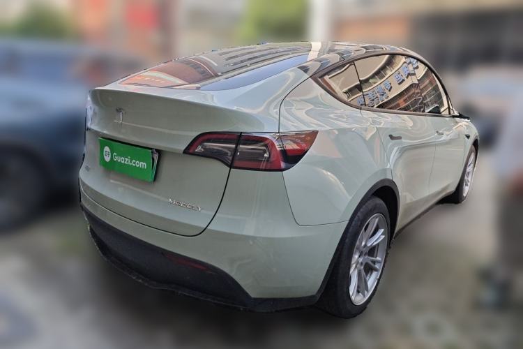 Used Tesla Model Y 2022 Revised Version Rear-Wheel Drive Rear Right 45 Deg