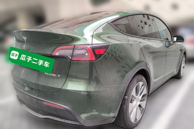Used Tesla Model Y 2022 Revised Version Rear-Wheel Drive Rear Right 45 Deg